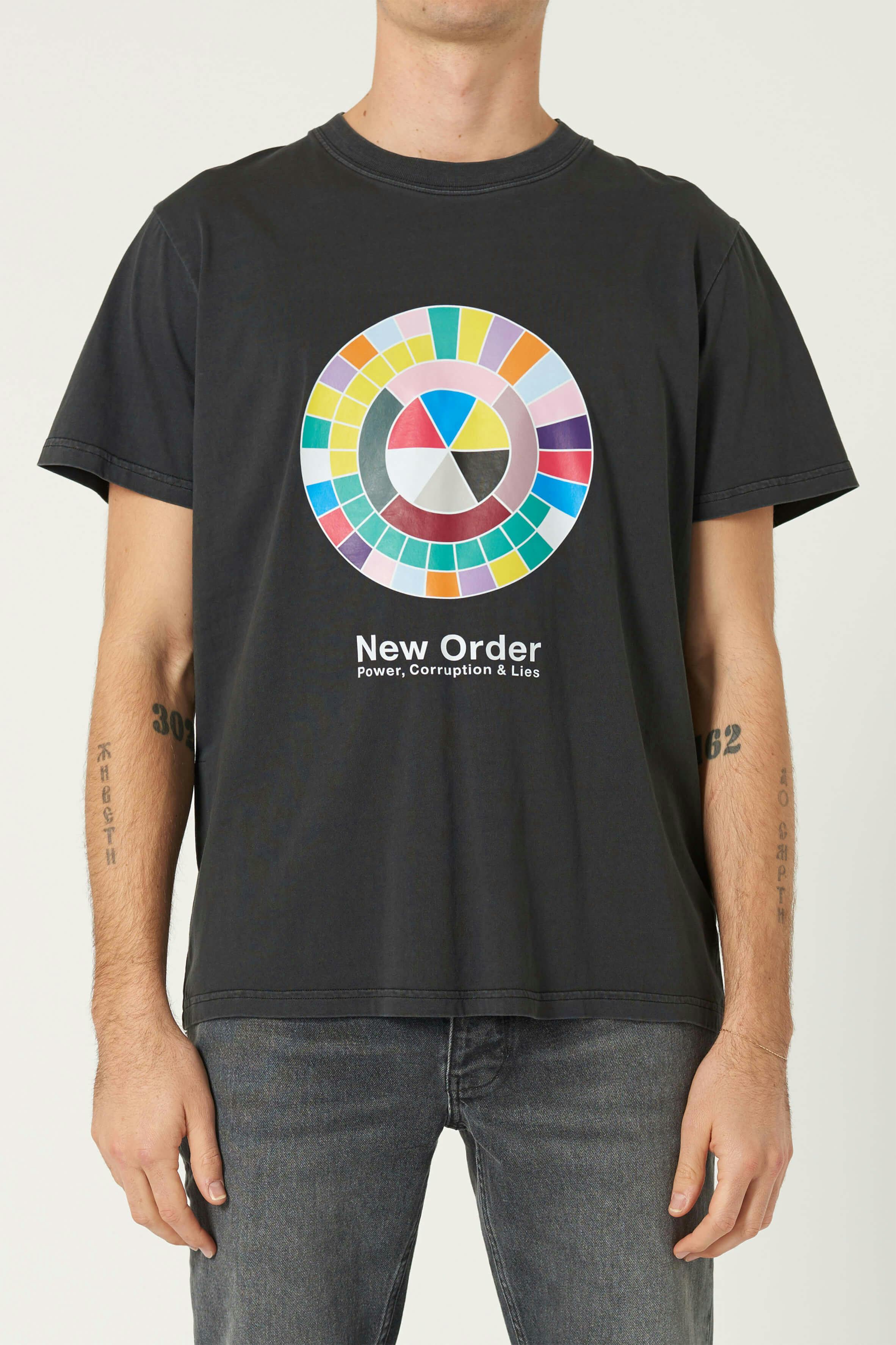 New Order Band Tee - Black | Neuw Denim