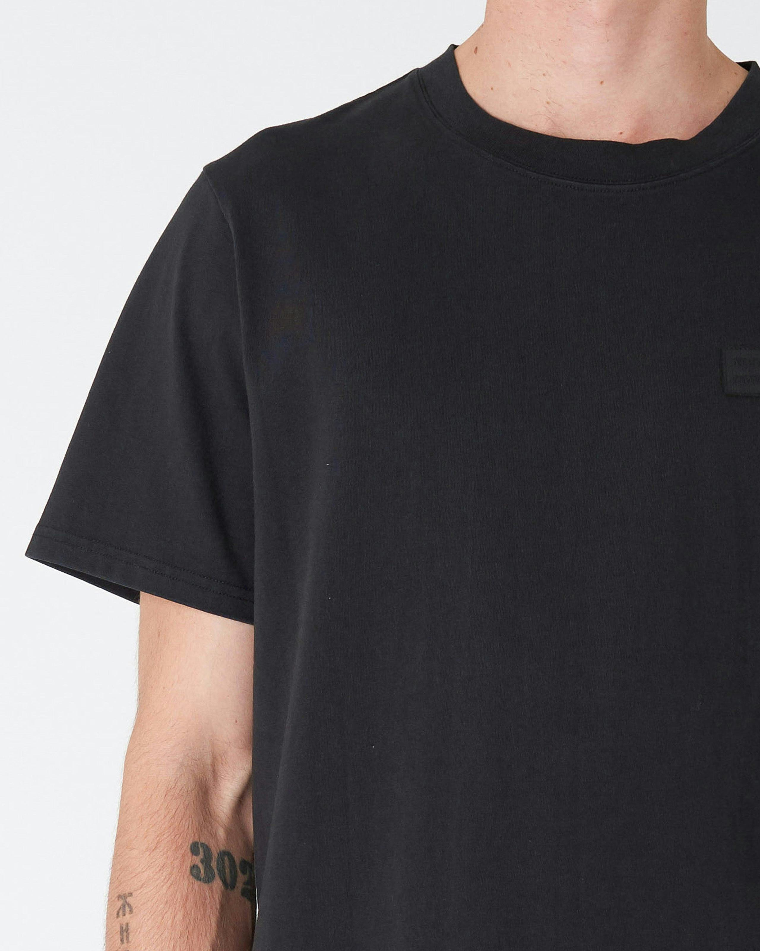 Neuw Premium Tee - Jet Black Neuw oversized black mens-t-shirt 