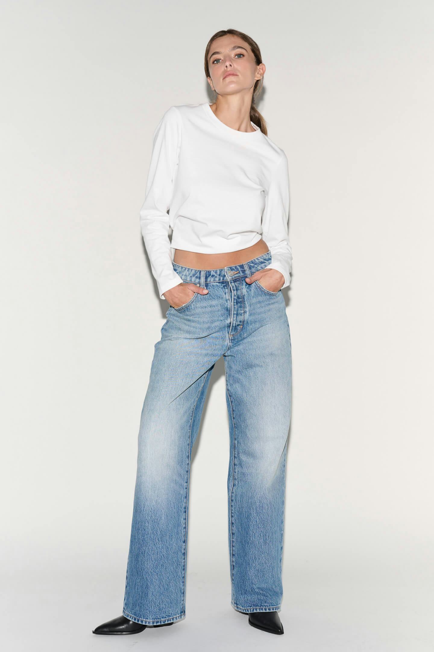 Coco Relaxed - Testament Neuw mid lightblue womens-jeans 