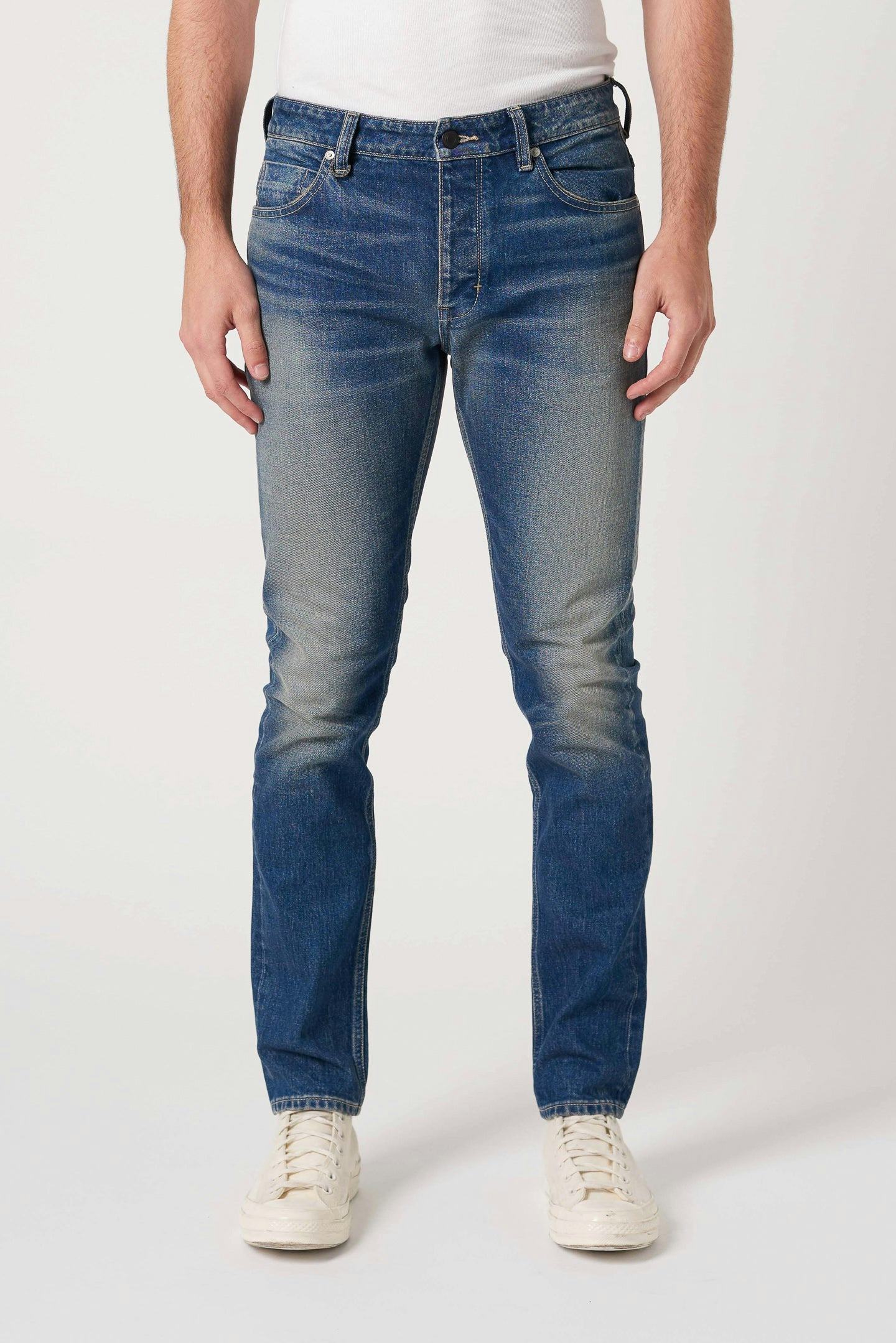 Lou Slim - Montage Neuw mid darkblue mens-jeans 