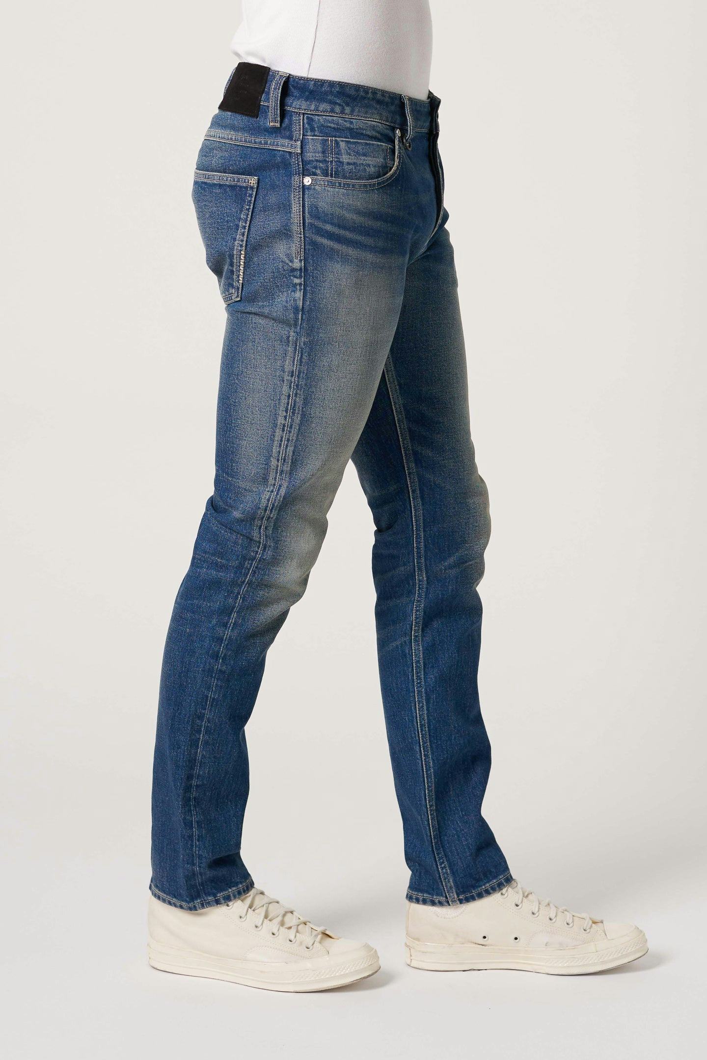 Lou Slim - Montage Neuw mid darkblue mens-jeans 