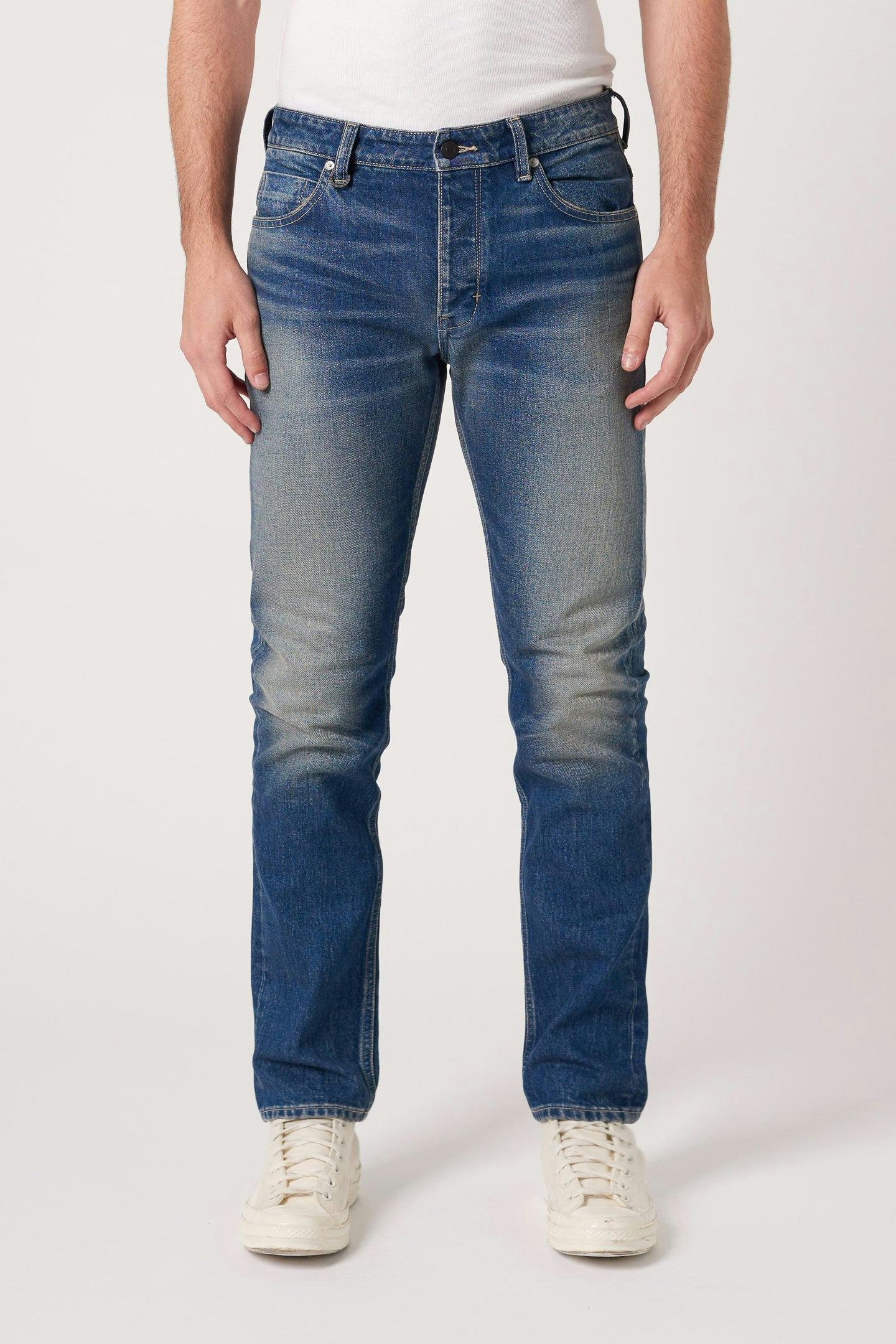 Ray Straight - Montage Neuw mid darkblue mens-jeans 