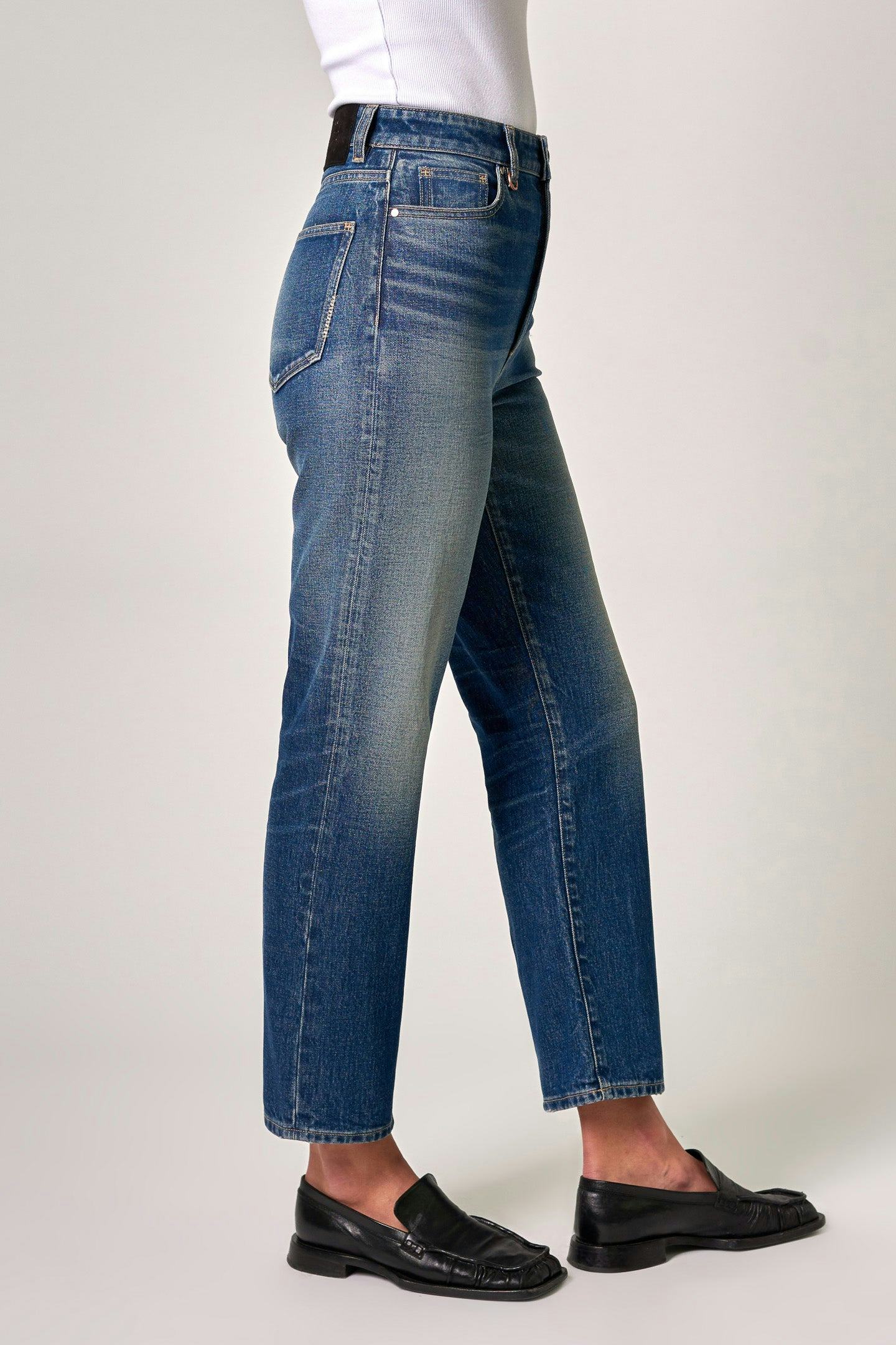 Nico Straight - Transform Neuw mid darkblue womens-jeans 