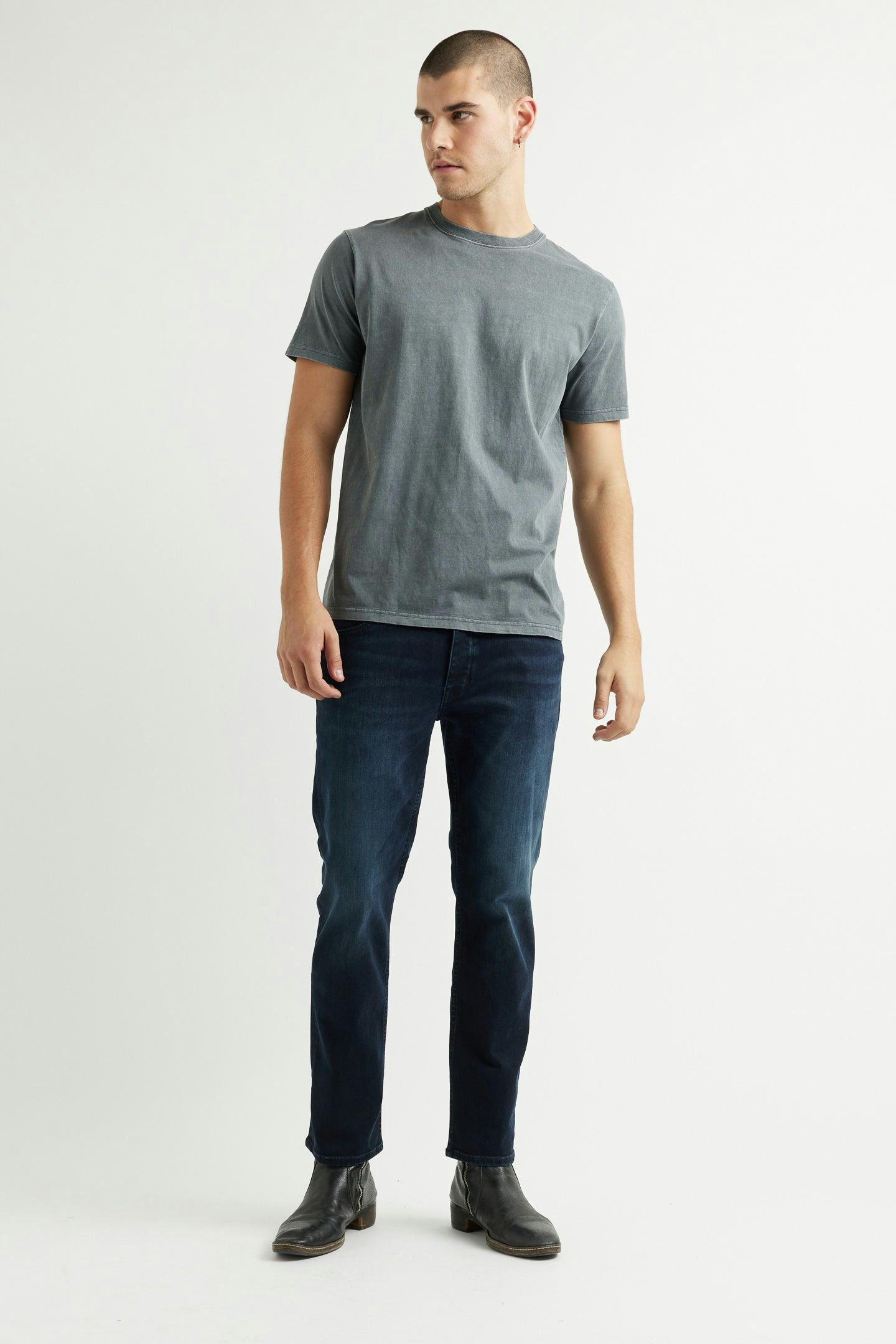 Lou Straight - Polar Neuw dark black mens-jeans 